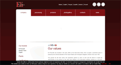 Desktop Screenshot of eliprosciutti.it